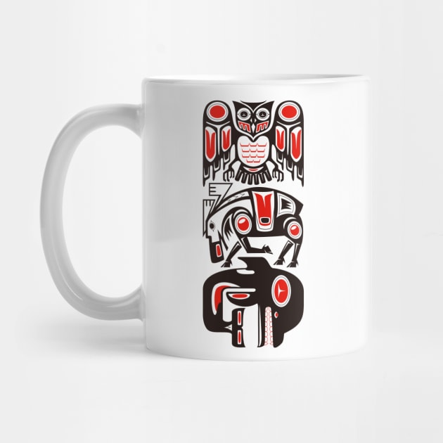 Haida tribal three animals by TurkeysDesign